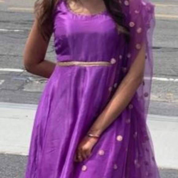 Purple Frock Suit - Picture 2 of 3